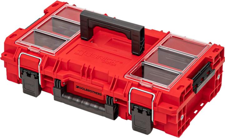 Actual product image Tool Brothers Toolbrothers RHINO PRIME Toolbox 150 Profi RED ULTRA HD Custom stackable 535 x 327 x 141 mm 13.5 l