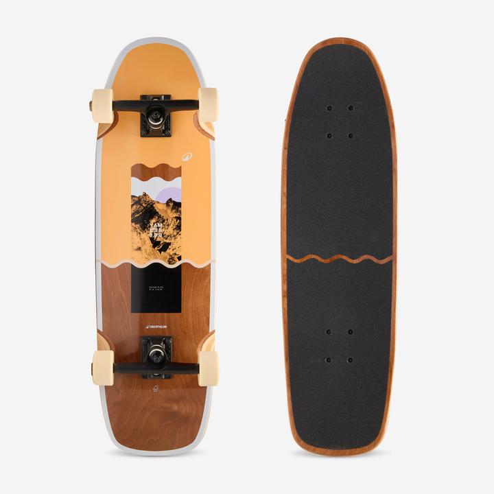 Decathlon Cruiser Medium Concave Rollen 62 mm - Yamba 900 Flood (30.79")