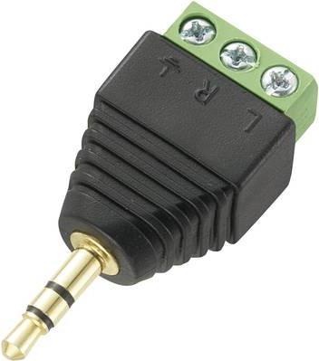 Immagine prodotto Tru Components LT-PJ-3.5 Connettore Jack 3.5 mm, diritto Numero di poli: 3 Stereo Nero 1 pz.