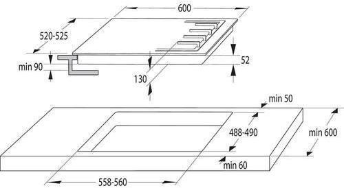 Actual product image Gorenje GCE691BSC