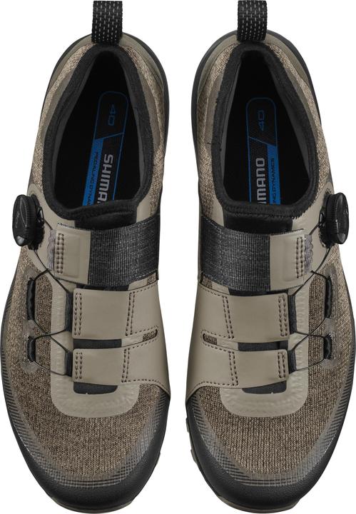 Actual product image Shimano Women E-Bike SH-ET7 shoe almond brown (41)