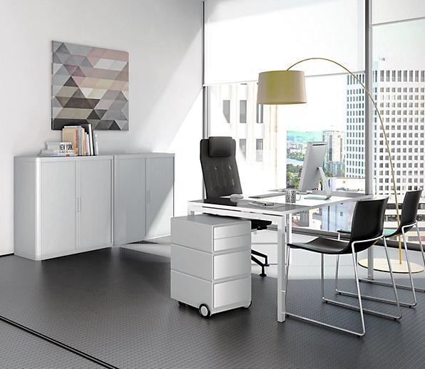 Produktbild Paperflow Rollcontainer aus Kunststoff (39 x 43.5 x 64.5 cm)
