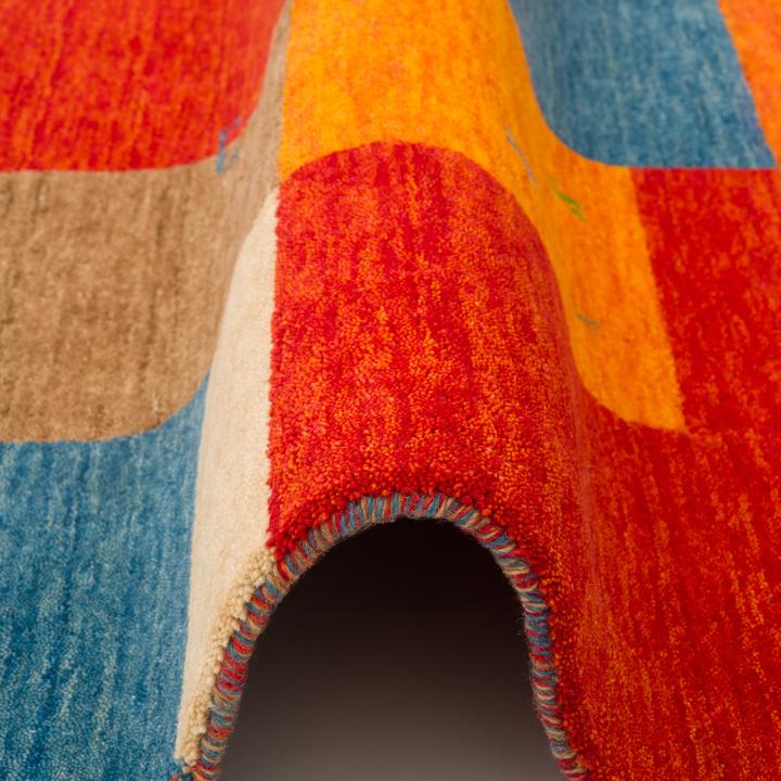 Produktbild Pergamon Natur Wolle Teppich Gabbeh Esta Läufer (70 x 300 cm)
