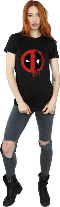 Produktbild Deadpool Split Splat Logo TShirt (M)