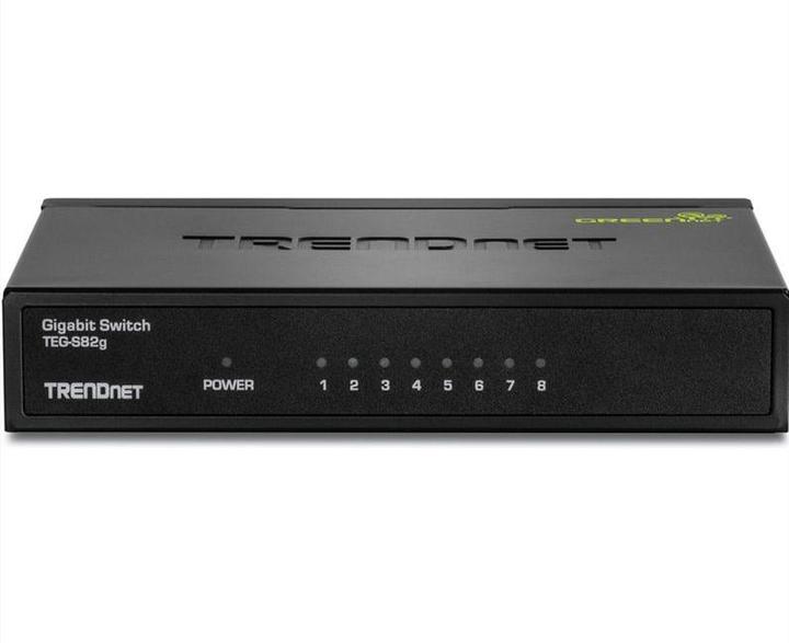 Actual product image Trendnet TEG-S82G GREENnet (8 Ports)