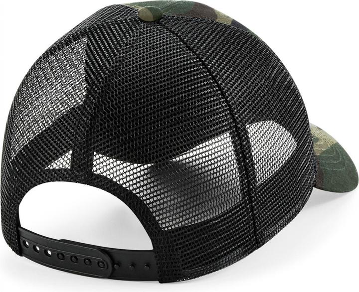 Produktbild Beechfield Grössenverstellbare Netzkappe mit abnehmbarem Patch (One Size)