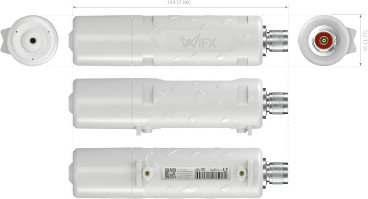 Actual product image Wifx L1 - LoRaWAN Outdoor Gateway 5dBi antenna (Network Accessories)