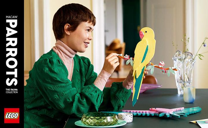 Produktbild LEGO Die Fauna Kollektion - Aras (31211, LEGO Art)