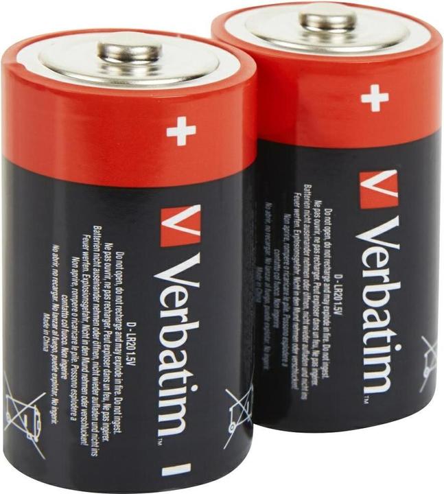 Actual product image Verbatim Pack 2 Piles D (2 pcs., D)