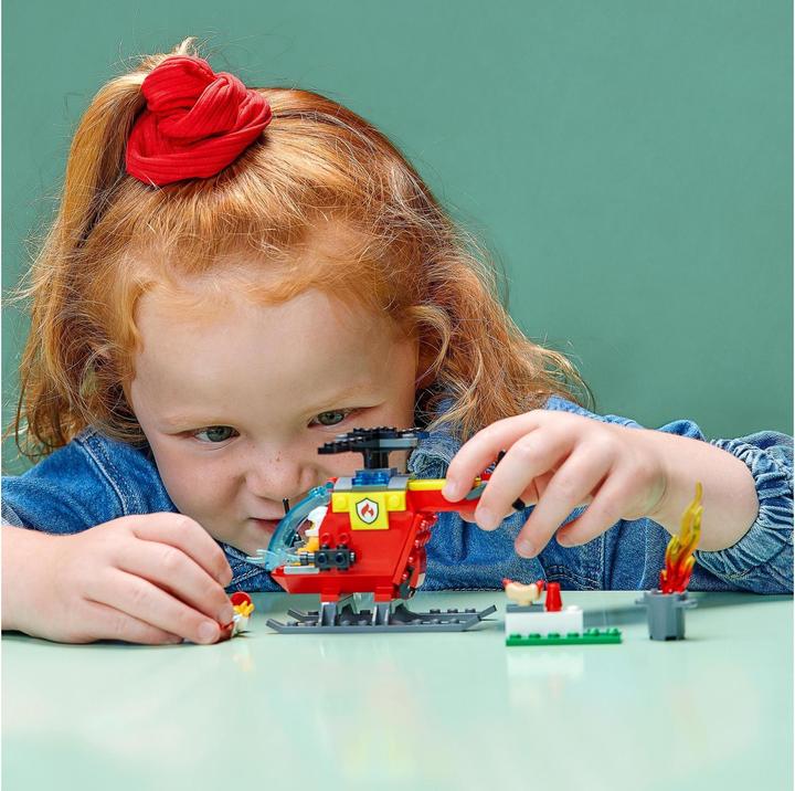 Produktbild LEGO Feuerwehrhubschrauber (60318, LEGO City)