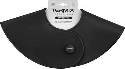 Actual product image Termix Professional Hair Cutting Cape Large Black Waterproof with Magnetic Button