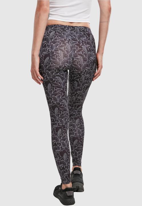 Actual product image Urban Classics Ladies AOP Leggings (4XL)