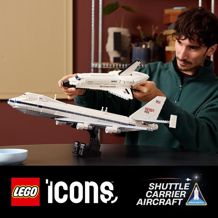 Actual product image LEGO 10360 Spaceshuttle-Transport-Jumbo