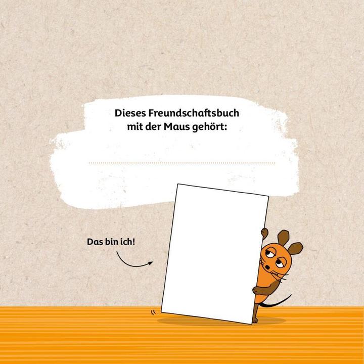 Produktbild Die Maus Mein Freundschaftsbuch (Deutsch, pen2nature, 2024)