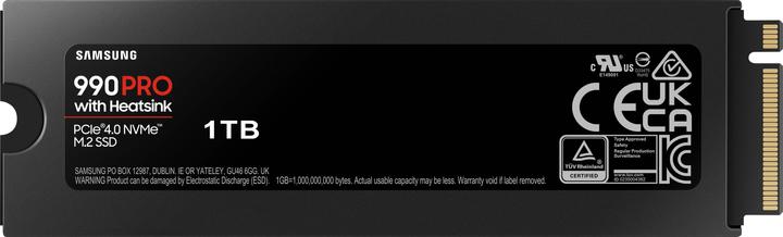 Image du produit Samsung 990 Pro with Heatsink (1000 Go, M.2 2280)