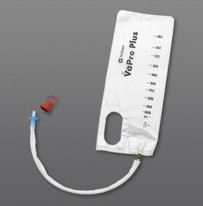 Produktbild Hollister Incorporated VaPro Plus 1x Katheter CH12 40cm Nelaton mit Beutel 25 Stk