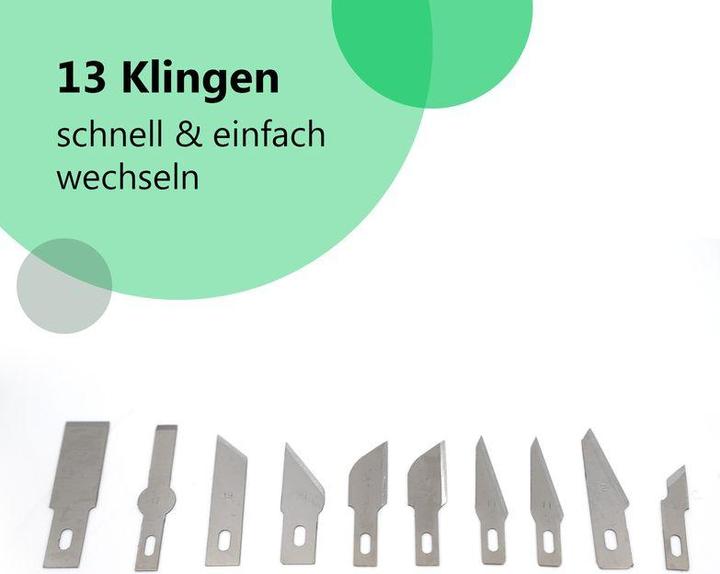 Produktbild Verk Group Skalpell Klingen Cuttermesser Bastelmesser Präzisionsmesser (Cutter)
