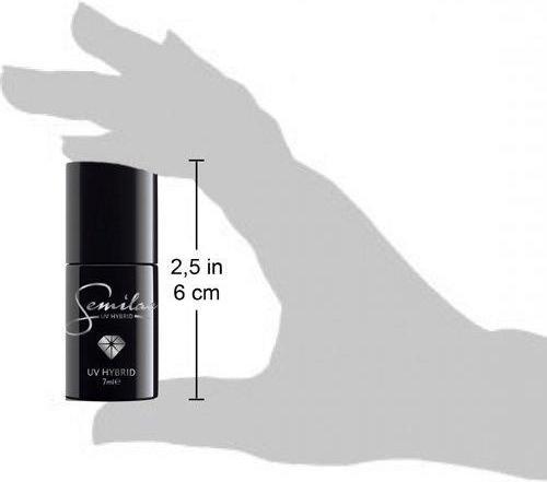 Actual product image Semilac UV hybrid gel polish 134 Red Carpet 7ml (134 Red Carpet, UV gel varnish)