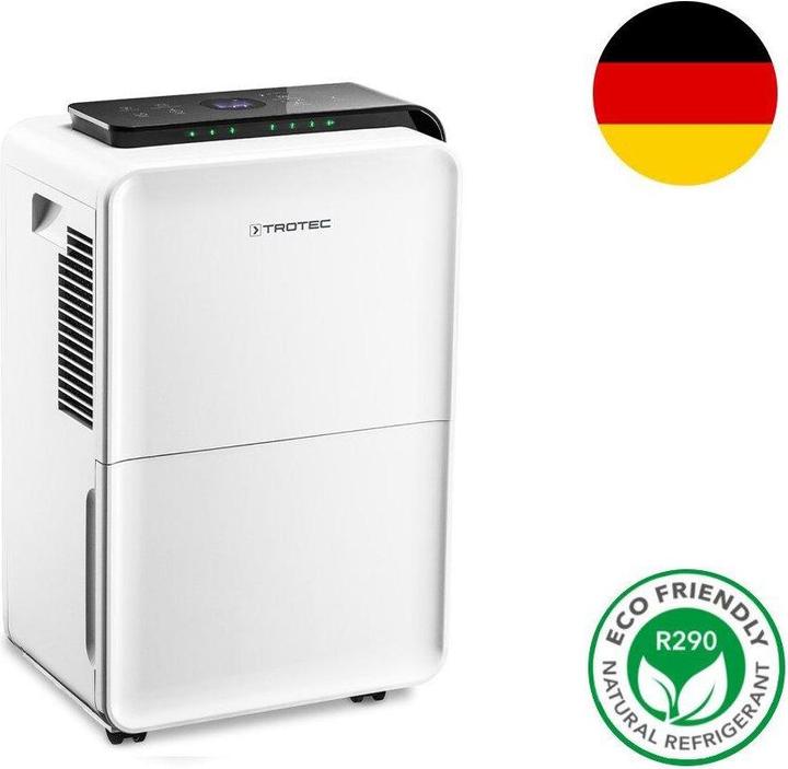Immagine prodotto Trotec Deumidificatore a condensazione TTK 99 HEPA, Nome: TTK 99 HEPA, Adatto per l'uso (90 m², 31 l/24h)