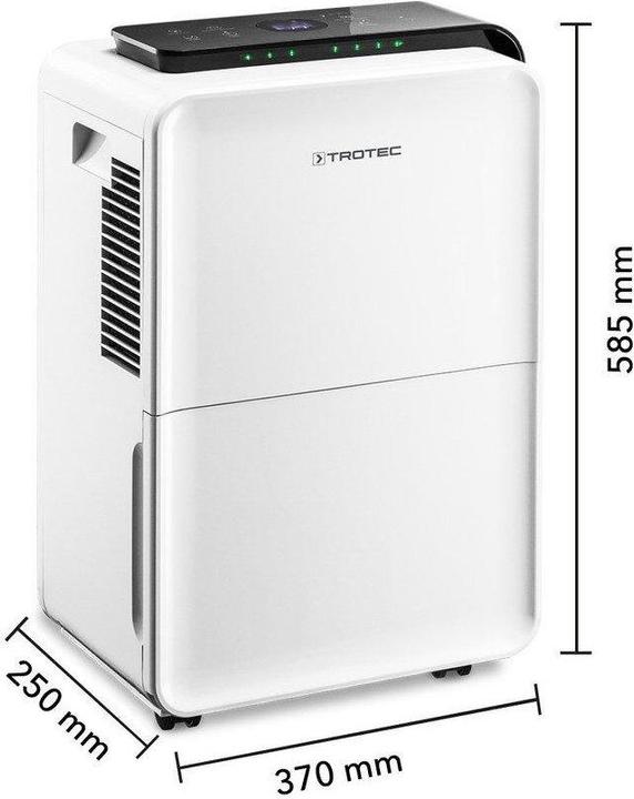 Immagine prodotto Trotec Deumidificatore a condensazione TTK 99 HEPA, Nome: TTK 99 HEPA, Adatto per l'uso (90 m², 31 l/24h)