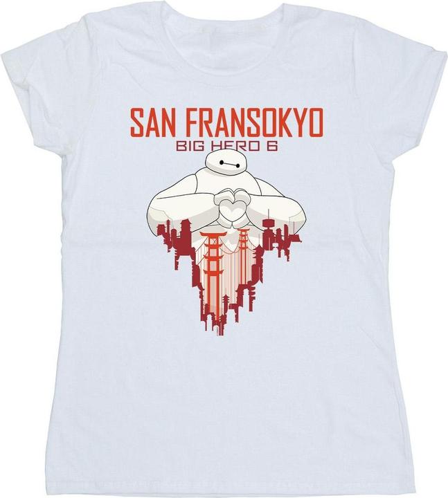 Produktbild Disney Big Hero 6 Baymax San Fransokyo Heart TShirt (L)