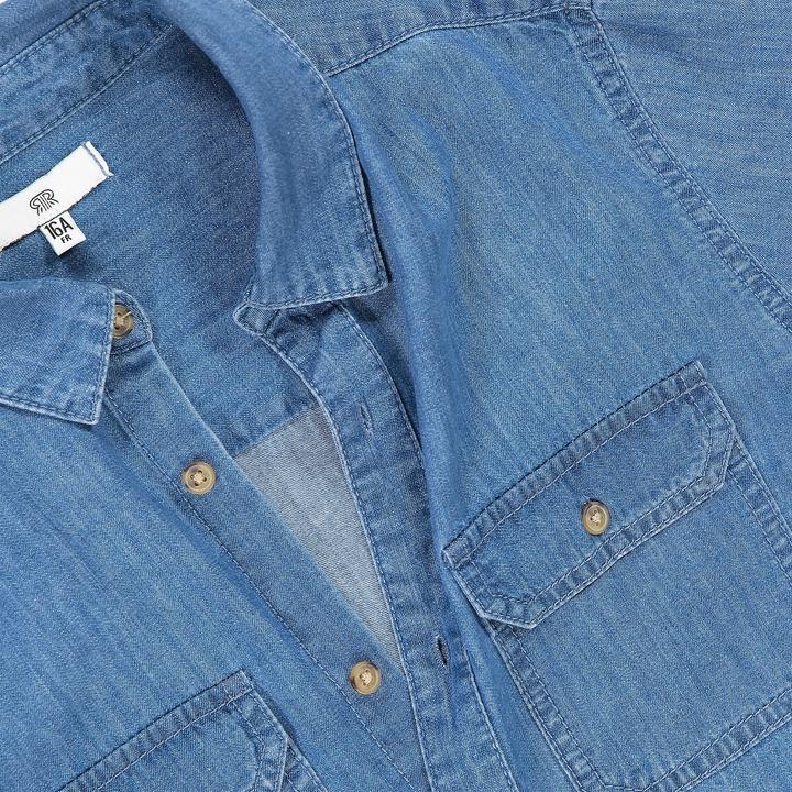 Produktbild La Redoute Collections Jeanshemd (XXS)