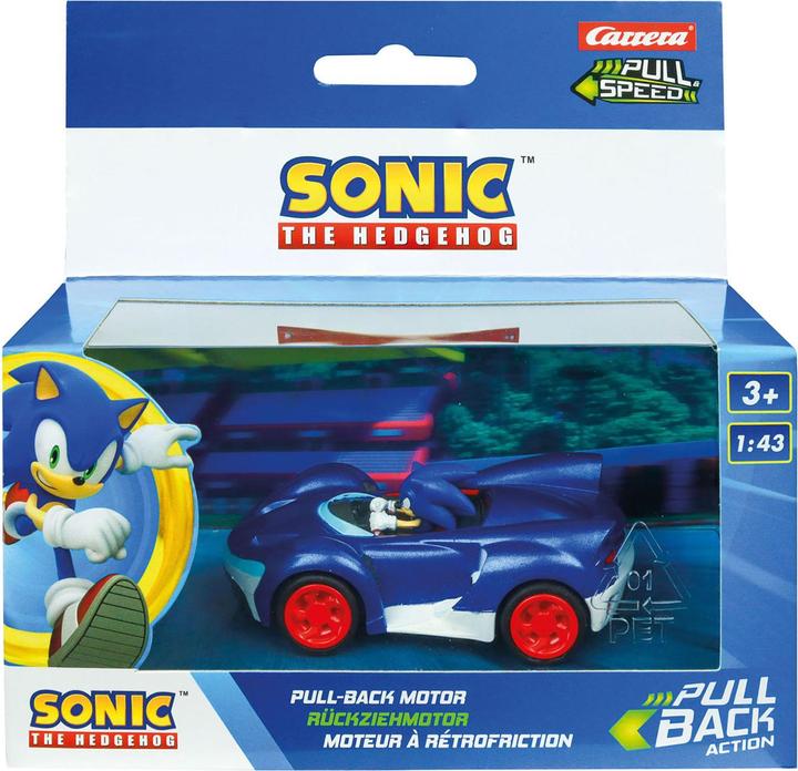 Immagine prodotto Carrera Tira indietro Car Team Sonic Racing - Sonic Speed Star