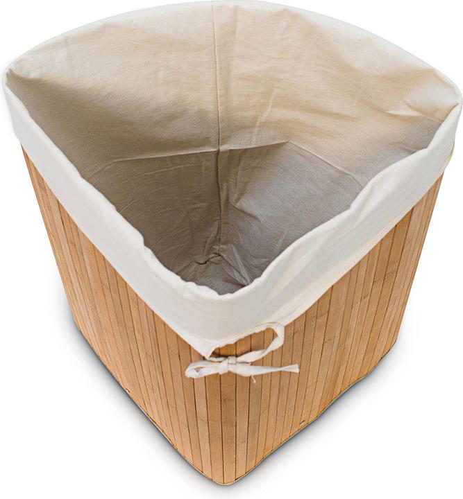 Immagine prodotto Relaxdays Cesto portabiancheria angolare (60 l)