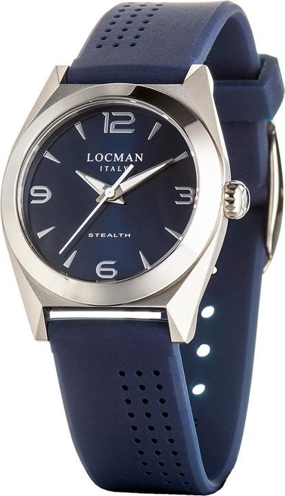 Immagine prodotto Locman Italia Orologio da donna Stealth Lady blu Ref. 0804 (Orologio con pietra preziosa, 33 mm)