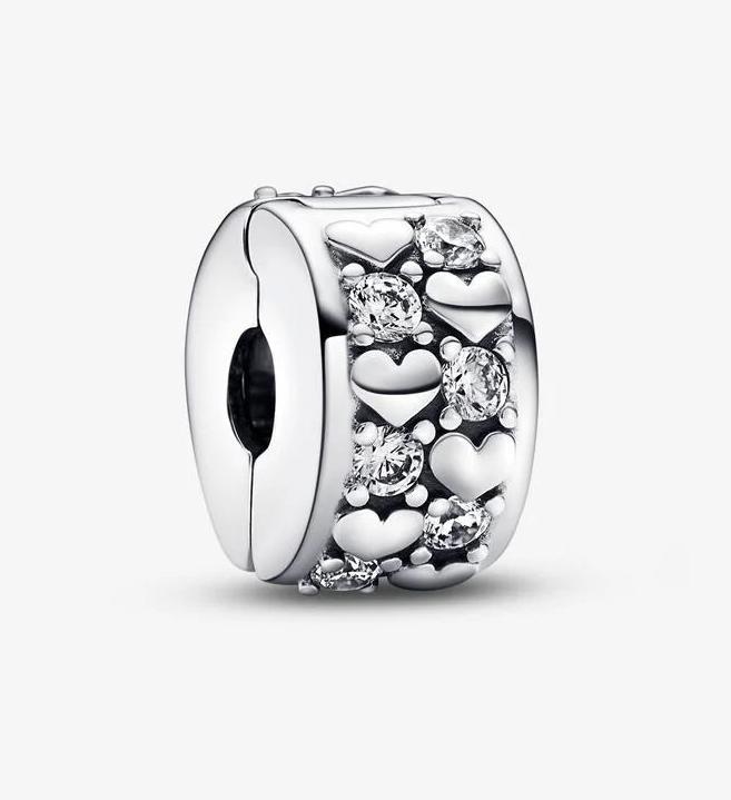 Actual product image Pandora Sparkling hearts (Sterling silver 925)