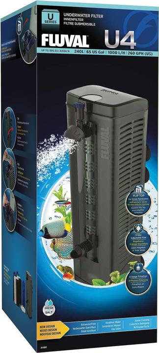Produktbild Fluval U4 (240 l, Innenfilter, Süsswasser, Salzwasser)