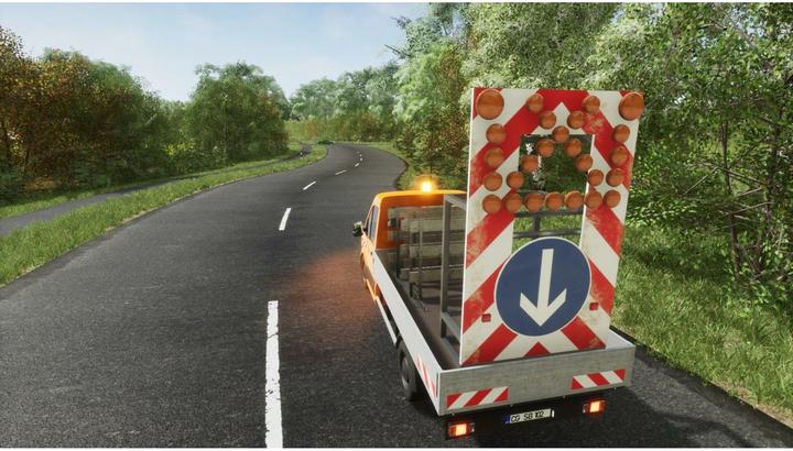 Actual product image Aerosoft Road maintenance simulator (PS5, DE)