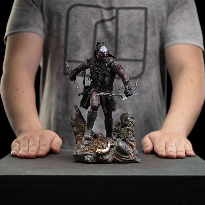 Immagine prodotto Iron Studios Statua in scala artistica de Il Signore degli Anelli 1/10 Lurtz, capo Uruk-Hai 23 cm