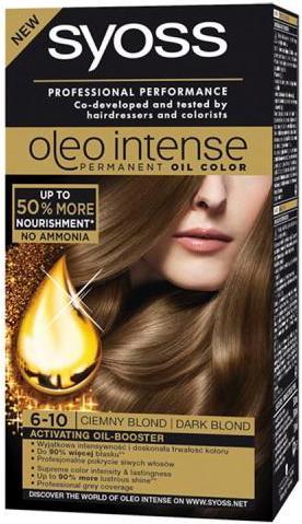 Actual product image Syoss Oleo Intense Hair Dye 6-10 Dark For light hair (6-10 Dark)