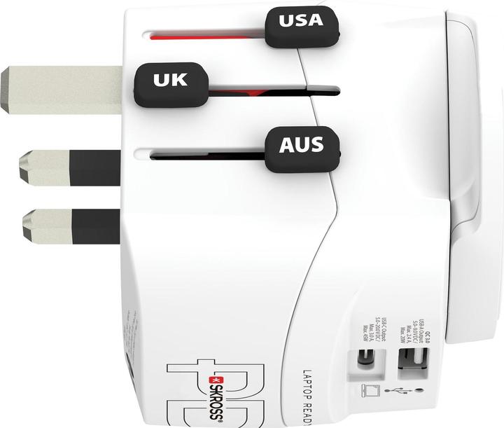 Produktbild Skross PRO Light USB AC45PD World