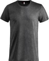 Image du produit T-shirt Clique Basic-T 029030, coton, anthracite chiné, taille L (L)
