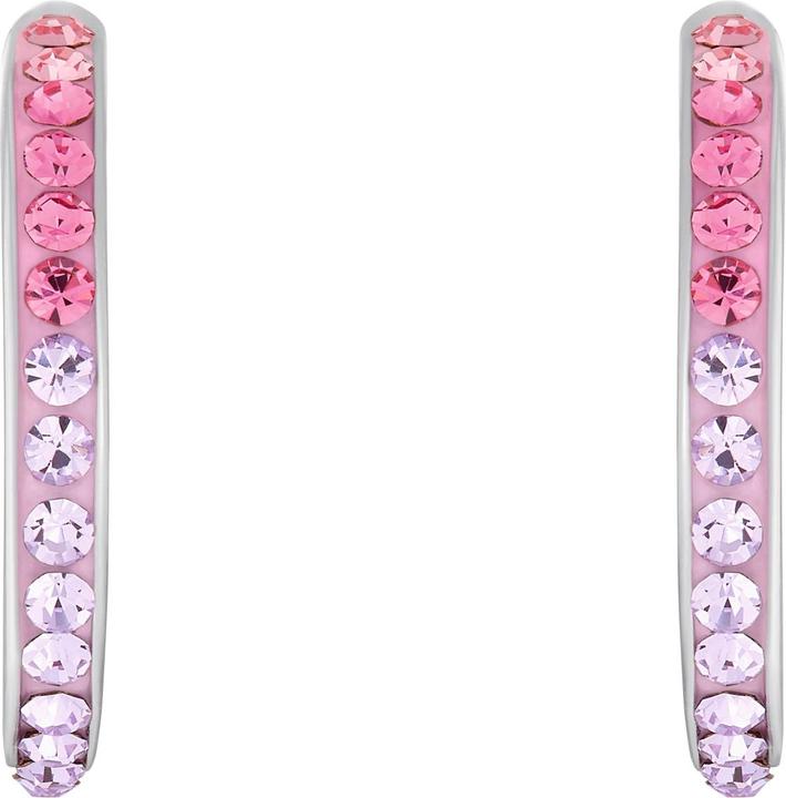 Actual product image Amor ear jewellery for girls in 925 sterling silver | crystal glass (Silver 925)