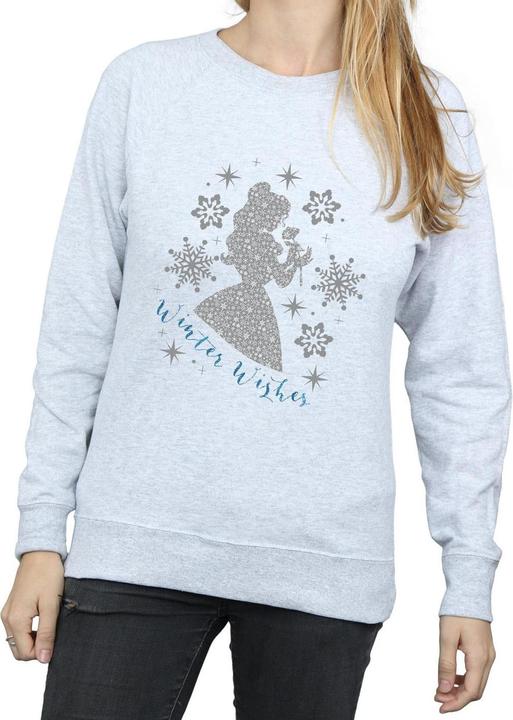 Produktbild Disney Princess Belle Winter Silhouette Sweatshirt (XXL)