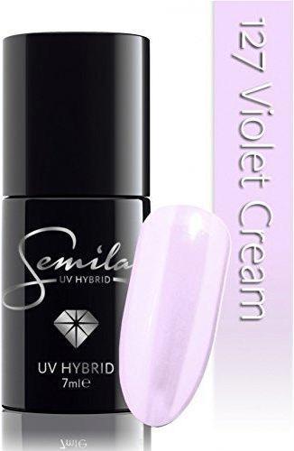 Immagine prodotto Semilac Vernice ibrida UV 127 Violet Cream 7ml (Vernice UV gel)