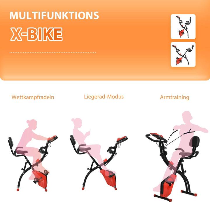 Actual product image Homcom Bike trainer with LCD display