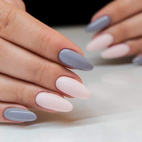 Actual product image Semilac 105 Stylish Pilkas 7ml (UV gel varnish)