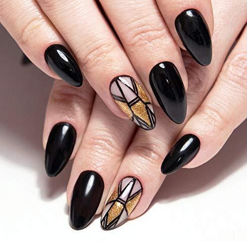 Actual product image Semilac 031 Black Diamond 7ml (031 Black Diamond, UV gel varnish)