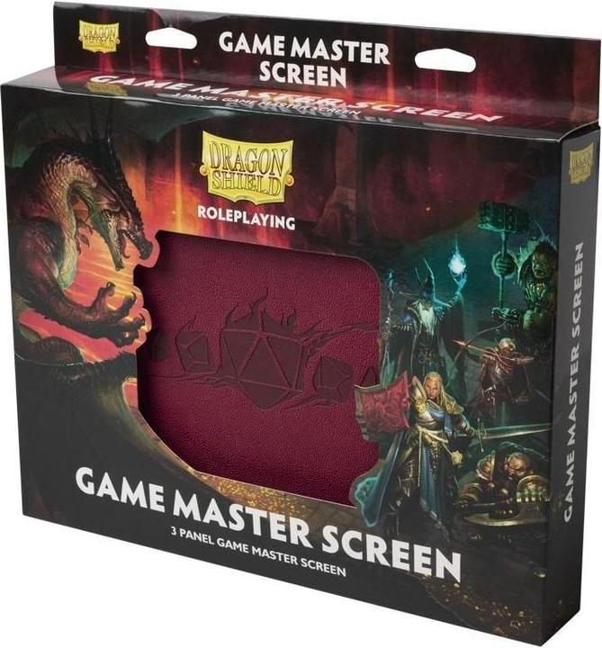 Produktbild Dragon Shield Roleplay Game Master Screen - Blood Red (Englisch)