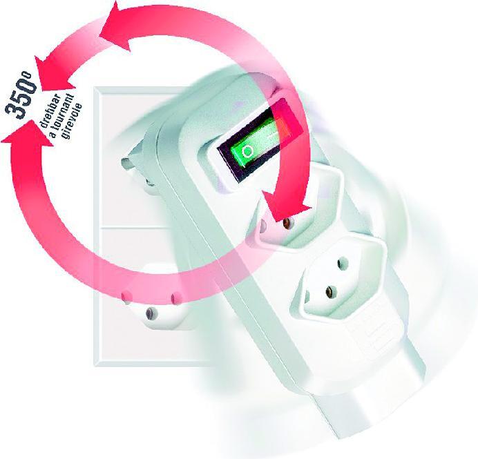 Produktbild Brennenstuhl Abzweigstecker (Typ 13, 3 x)