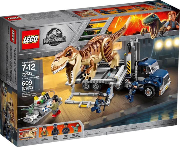 Immagine prodotto LEGO Trasporto del T-Rex di Jurassic World (75933, LEGO Jurassic World)