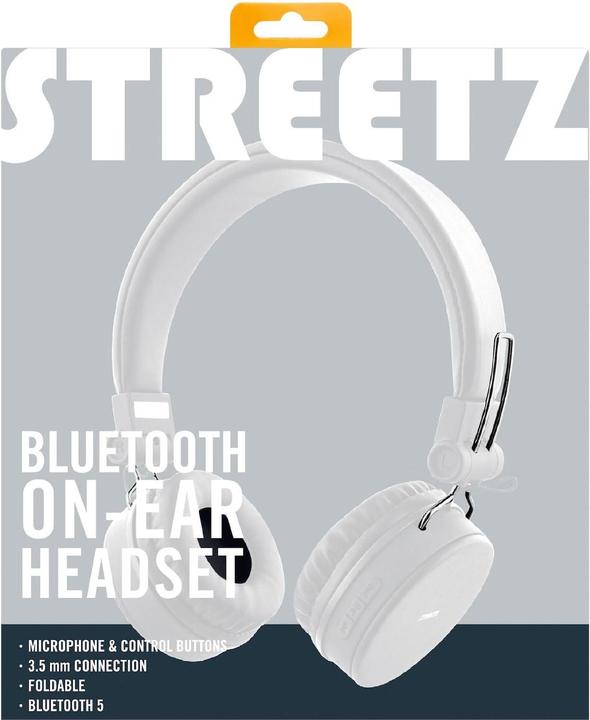 Image du produit Streetz BT200 (pas de réduction du bruit, 22 h, Filaire, Sans fil)