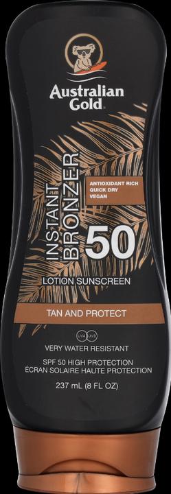 Australian Gold Lotion with Bronzer (Sun lotion, SPF 50, 237 ml)