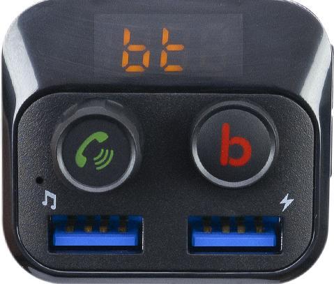 Produktbild PNI FM-Modulator Valentine F250 Bluetooth 5.0, MP3-Player, FM-Transmitter, Micro-SD-Steckplatz, Dual
