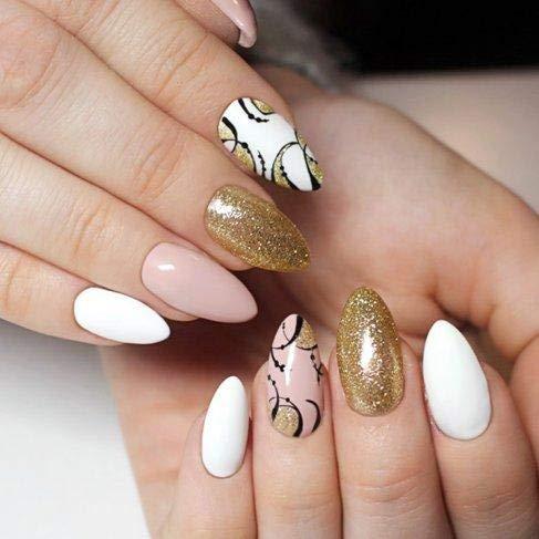 Produktbild Semilac 037 Gold Disco 7ml (UV-Gel Lack)