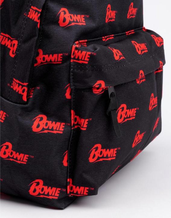 Actual product image David Bowie Backpack Logo
